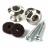Dunlop 2PSLS031N Straplok Dual Design Strap Button Set - Nickel