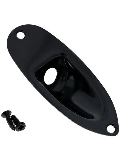 Роз'єм-планка Gotoh JCS-1 B Jack Cover (Black)