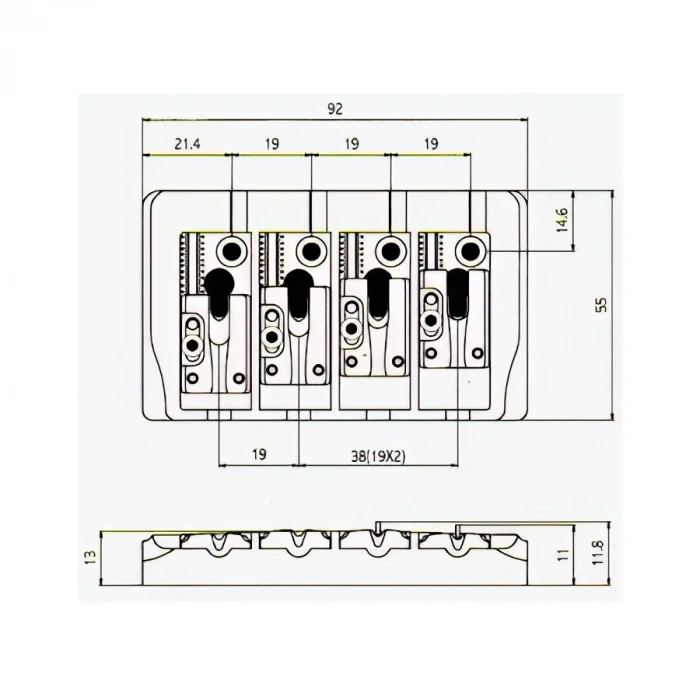 Бридж Бридж Paxphil BB404 (Black)