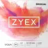 Струни D'Addario DZ310S 4/4M Zyex Violin String Set 4/4 Medium Tension (Silver D)