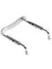 Тримач підборіддя Overtone Violin Chinrest Bracket CB 1/4-1/2 Silver