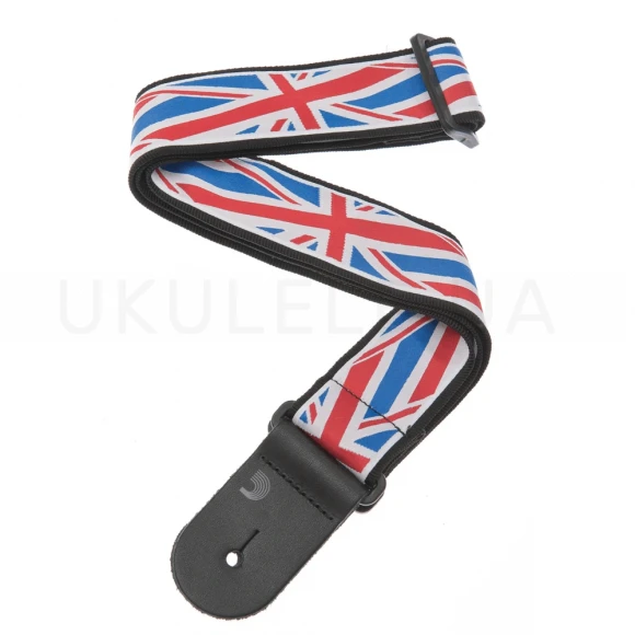 Ремень для гитари D'Addario 50A11 Nylon Woven Guitar Strap (Union Jack)