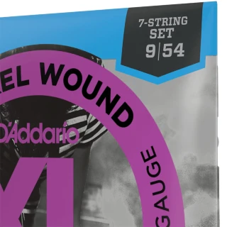 D'Addario EXL120-7 XL Nickel Wound Super Light 7-String 09-54