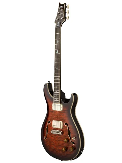 Напівакустична гітара PRS SE Hollowbody II Piezo (Orange Tiger Smokeburst)