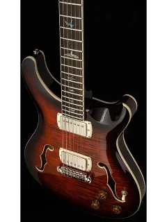 PRS SE Hollowbody II Piezo (Orange Tiger Smokeburst)