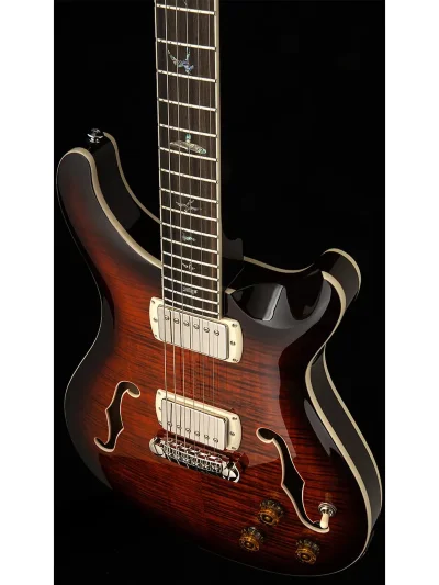 Напівакустична гітара PRS SE Hollowbody II Piezo (Orange Tiger Smokeburst)