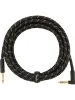 Інструментальний кабель Fender Cable Deluxe Series 15' Angled Black Tweed