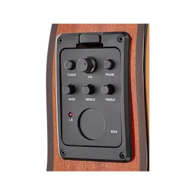 Преамп Fzone EQ-6 Acoustic Preamp w/Tuner