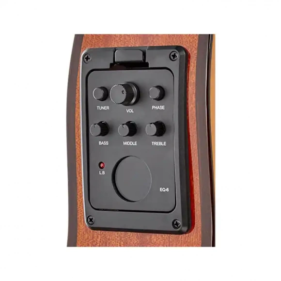 Преамп Fzone EQ-6 Acoustic Preamp w/Tuner Преамп Fzone EQ-6 Acoustic Preamp w/Tuner