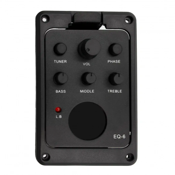 Преамп Fzone EQ-6 Acoustic Preamp w/Tuner Преамп Fzone EQ-6 Acoustic Preamp w/Tuner
