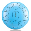 Глюкофон Hluru Huashu THL13-12 SkyBlue 12" (30см) 13 нот Tongue Drum Carbon Steel