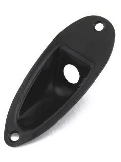 Paxphil HJ101 Strat Style Jack Plate (Black)