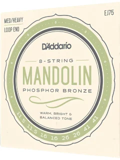 D'Addario EJ75 Mandolin Phosphor Bronze Medium/Heavy (11.5-41)