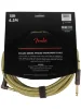 Інструментальний кабель Fender Cable Deluxe Series 15' Angled Black Tweed