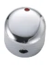 Ручка для потенціометра Paxphil NS052 Dome Control Knob Screw Type (Chrome)