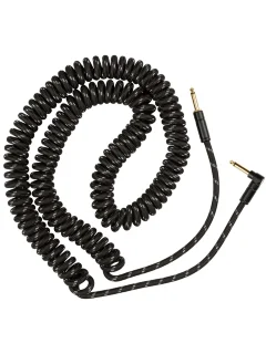 Fender Cable Deluxe Series Coil 30' Black Tweed