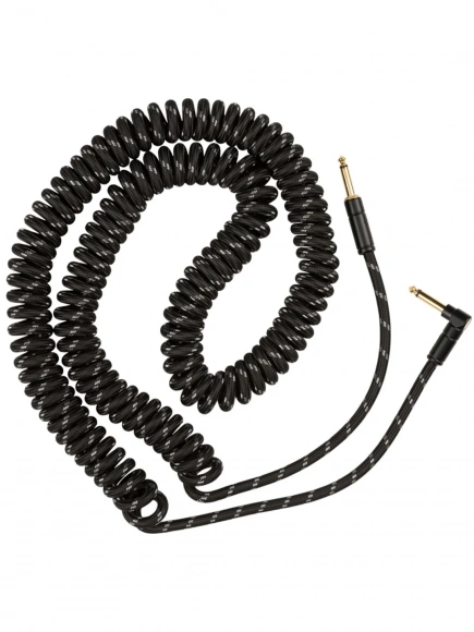 Кабель Fender Cable Deluxe Series Coil 30' Black Tweed