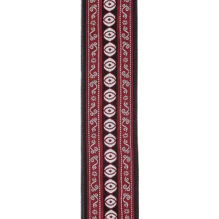 D'Addario 50A13 Nylon Woven Guitar Strap (Henna)