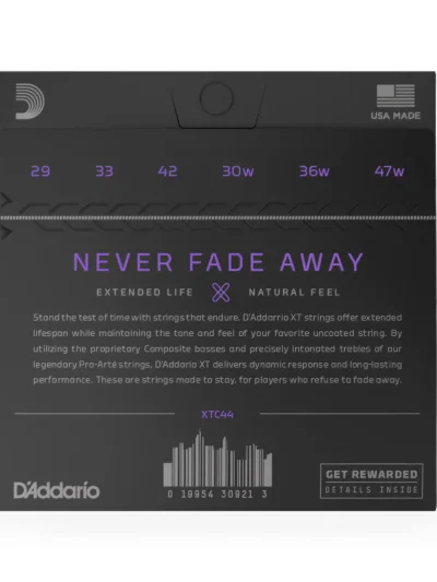 Струни D'Addario XTC44 XT Classical Extra Hard Tension