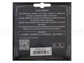 Aquila 110U Lava Soprano Ukulele Strings