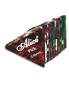 Alice AP-L 0.46mm Colorful Celluloid Equilateral Triangle