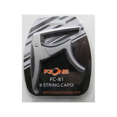 Каподастр Fzone FC-81 Acoustic Capo Silver