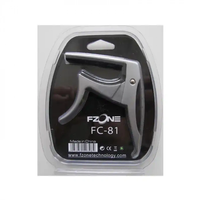 Fzone FC-81 Acoustic Capo Silver