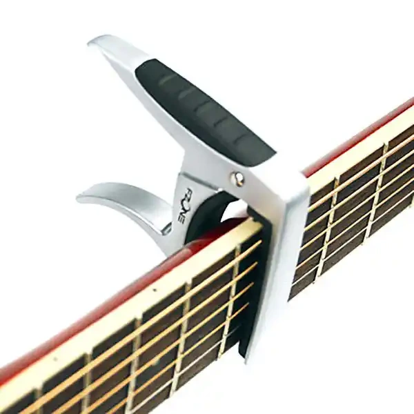 Fzone FC-81 Acoustic Capo Silver