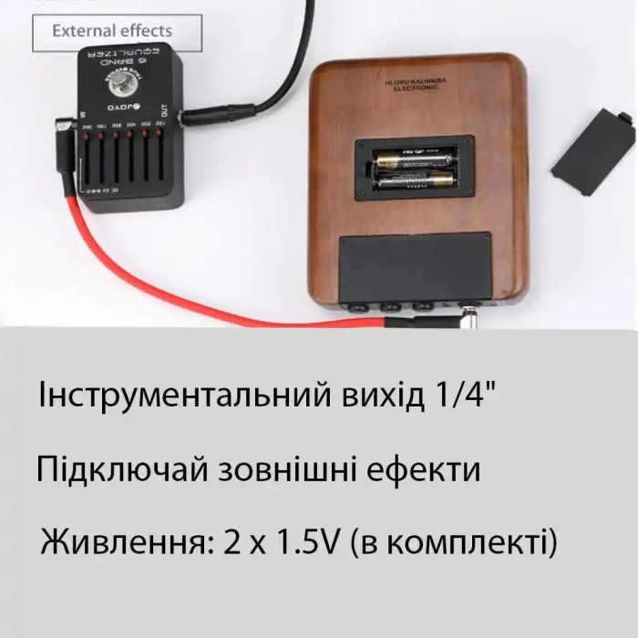 Калімба Калімба Hluru KEQ17 Black Walnut