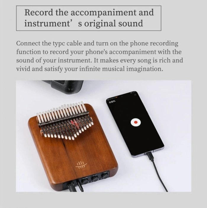 Калімба Калімба Hluru KEQ17 Black Walnut