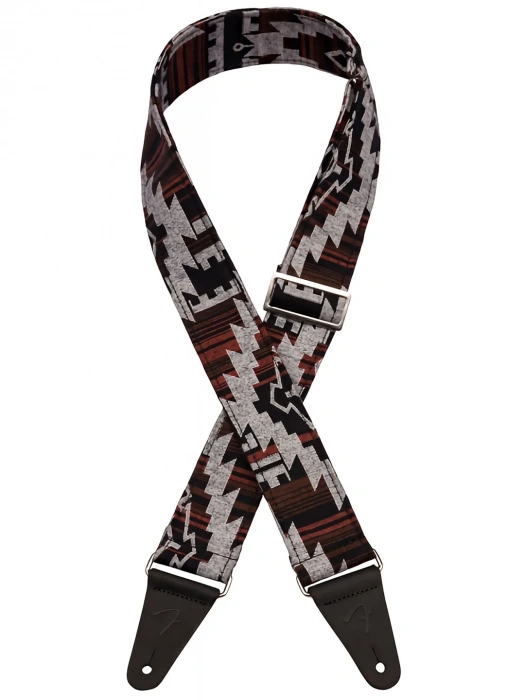 Ремінь для гітари Ремінь для гітари Fender Strap 2" Zion Aztec Black