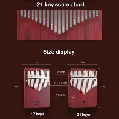 Калімба Hluru KY21 Purpleheart Artist Collaboration Kalimba