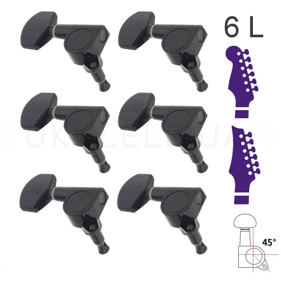 Колки Overtone MHA112 BK 6L