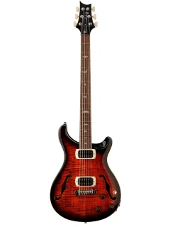 PRS SE Ed Sheeran Hollowbody I Baritone Piezo (Orange Tiger Smokeburst)