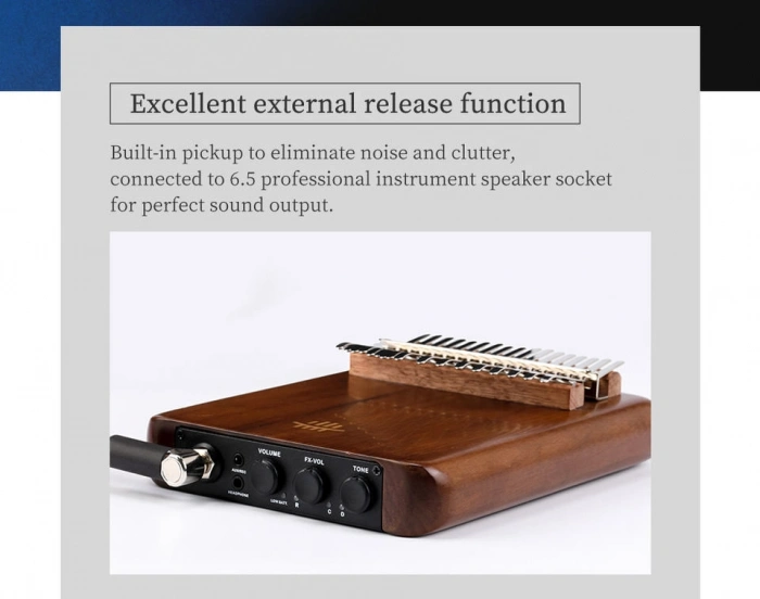 Калімба Калімба Hluru KEQ17 Walnut