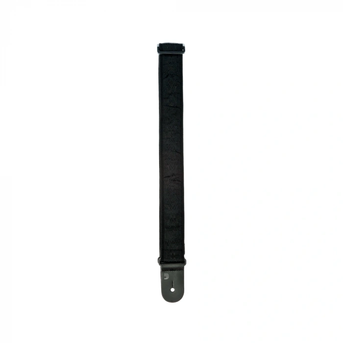D'Addario 50B01 Nylon Woven Guitar Strap (Black Satin)