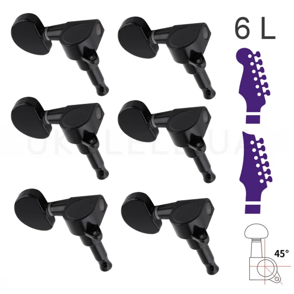 Колки Overtone MHA015 BK 6L