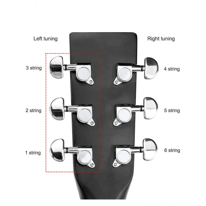 Кілки Кілки Overtone MHA015 BK 6L