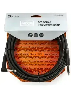 MXR DCIX20R Pro Series Instrument Cable Straight/Right (6m)