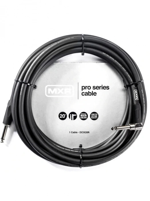 Кабель Кабель MXR DCIX20R Pro Series Instrument Cable Straight/Right (6m)