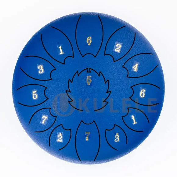 Глюкофон Fzone STD10I13N Blue Steel Tongue Drum