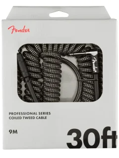 Fender Cable Professional Series Coil 30' Gray Tweed