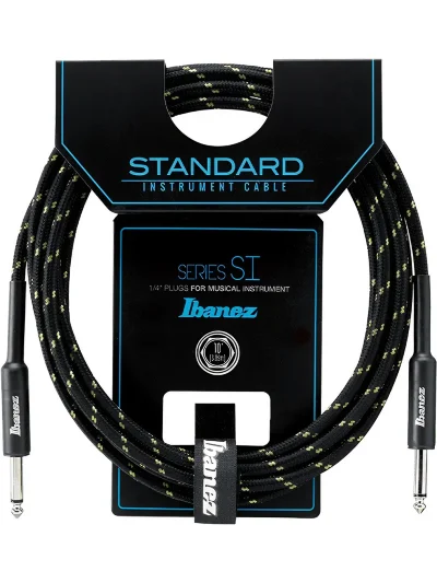 Інструментальний кабель Ibanez SI10-BG Instrument Cabel 3m