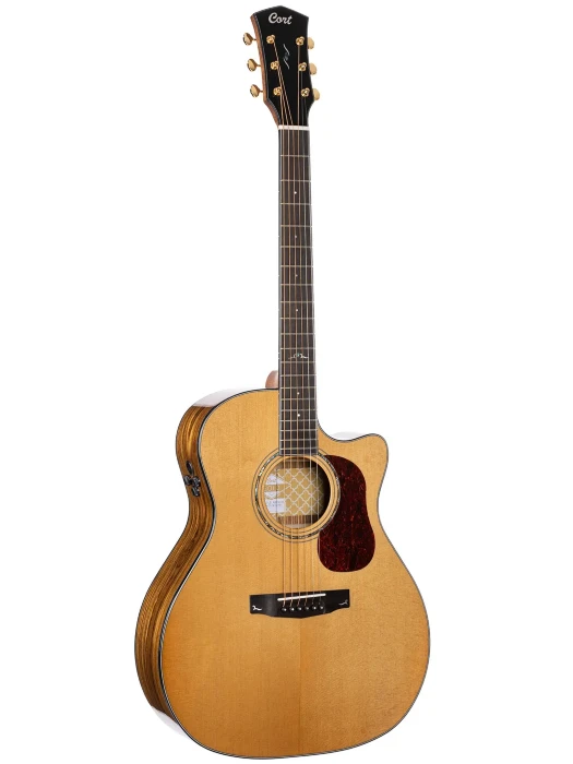 Електро-акустична гітара Електро-акустична гітара Cort Gold-A6 Bocote (Natural)