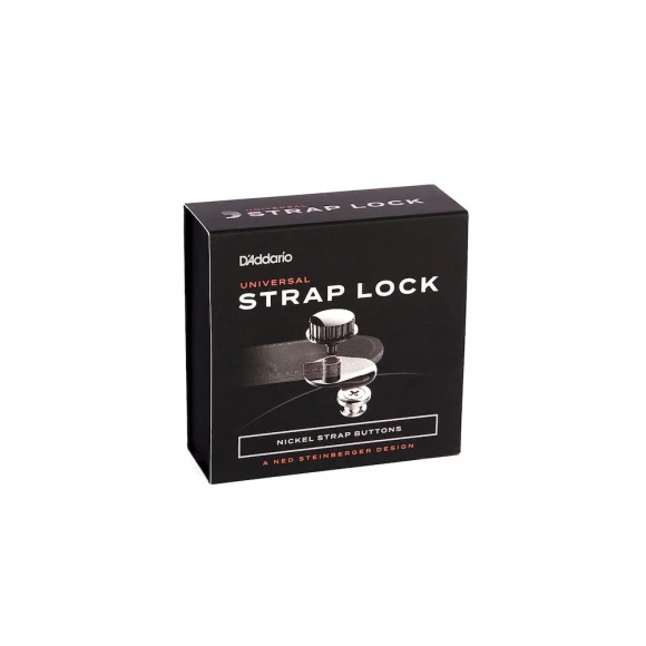Стреплок D'Addario PW-SLS-01 Universal Strap Lock System (Black) Стреплок D'Addario PW-SLS-01 Universal Strap Lock System (Black)