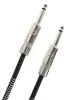 Інструментальний кабель D'Addario PW-BG-10BG Custom Series Braided Instrument Cable Grey (3m)