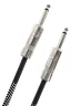 Інструментальний кабель D'Addario PW-BG-10BG Custom Series Braided Instrument Cable Grey (3m)