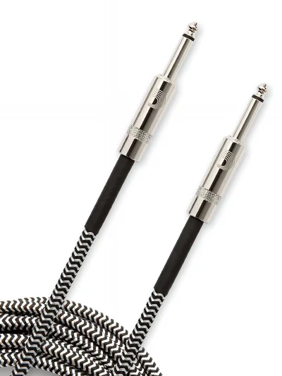 Інструментальний кабель D'Addario PW-BG-10BG Custom Series Braided Instrument Cable Grey (3m)