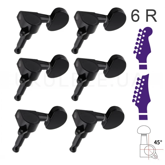 Колки Overtone MHA015 BK 6R