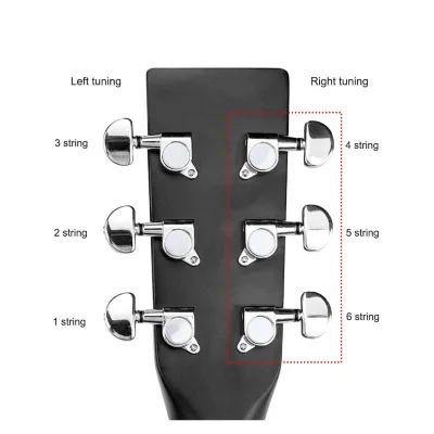 Кілки Overtone MHA015 BK 6R